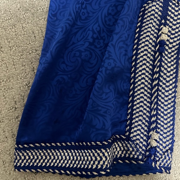 Blue moroccan authentic dress (quftan) custom made - Picture 4 of 7